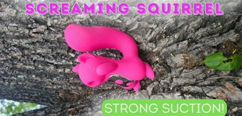 Screaming Squirrel vibrator review – OMG suction